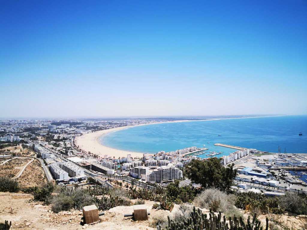 Vue sur Agadir depuis la Kasbah