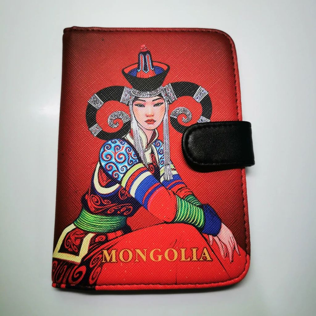 Portefeuille souvenir de Mongolie