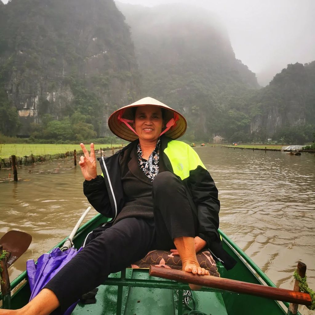 Promenade en bateau à Tam Cốc